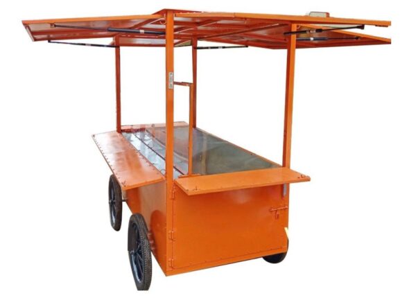 hand-push-food-cart
